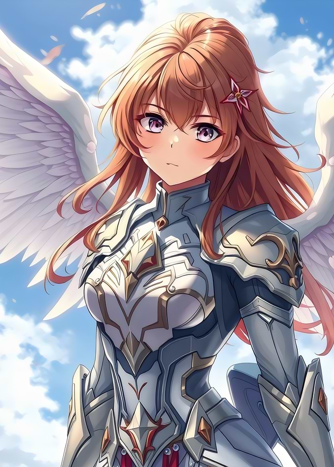 Angelic Anime Warrior