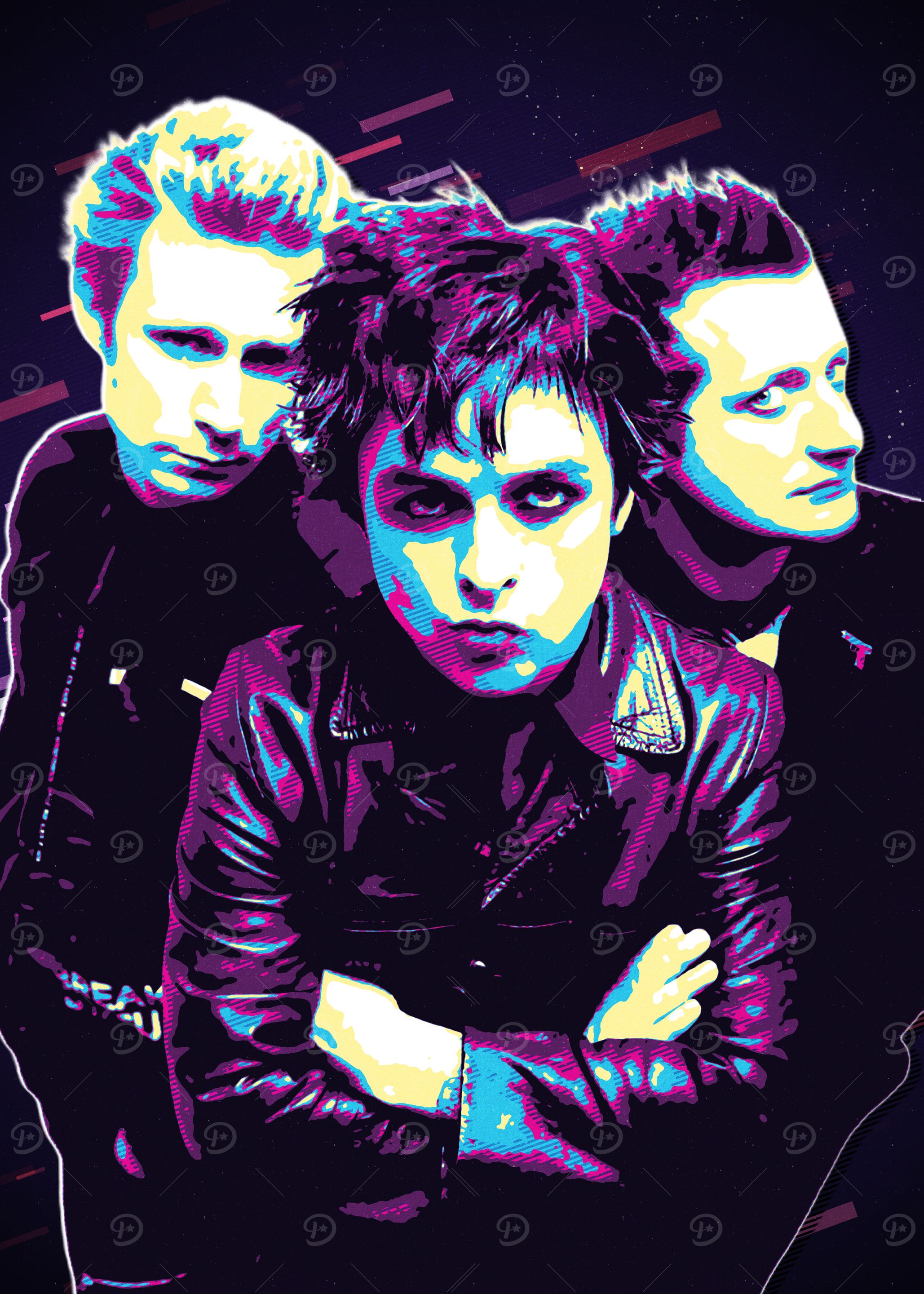 Green Day Band Portrait
