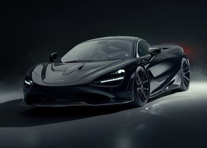 Black McLaren 720S