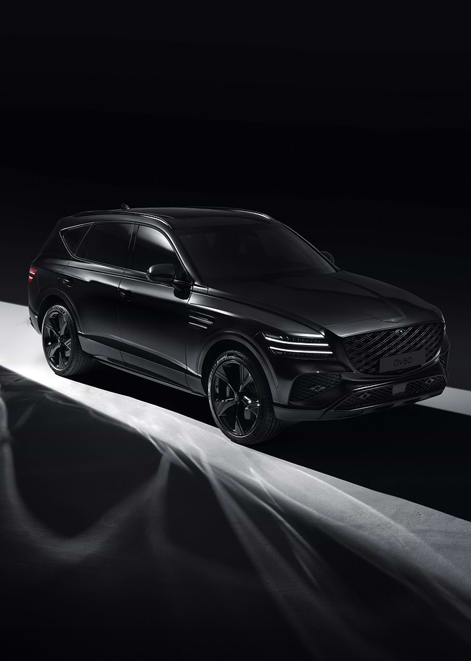 Black Genesis GV80 SUV
