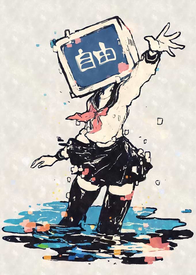 TV Head Dancing