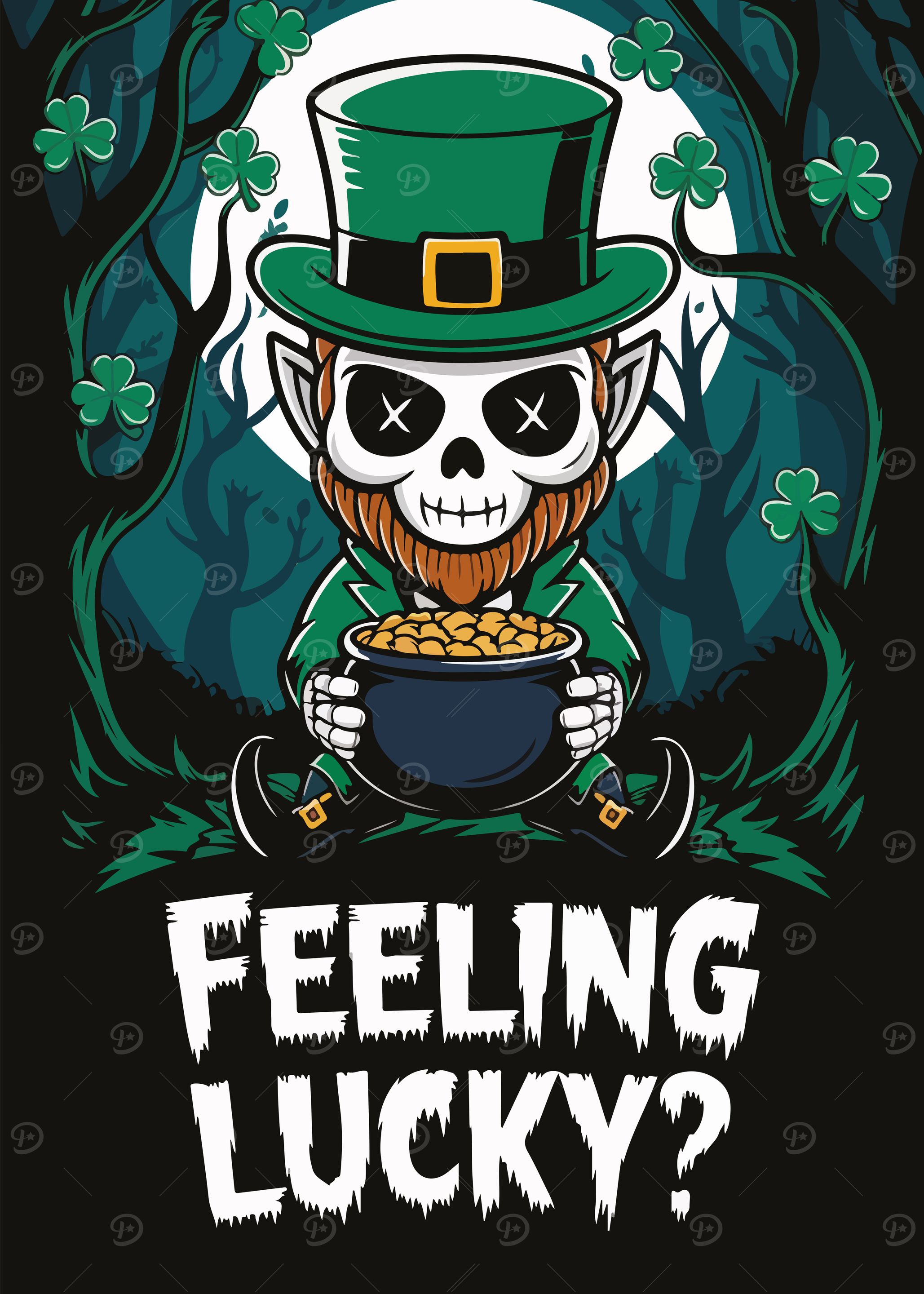 Skeleton Leprechaun