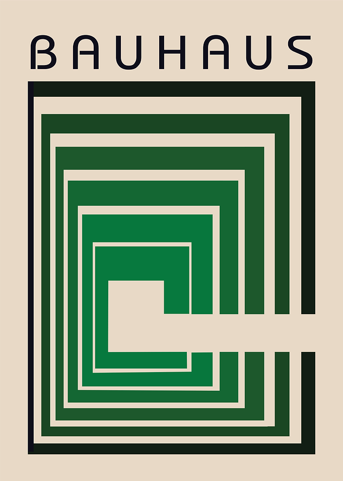 Bauhaus Geometric Art