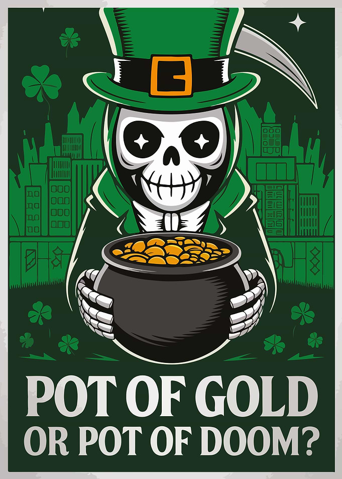 Pot of Gold or Doom St. Patrick's Day