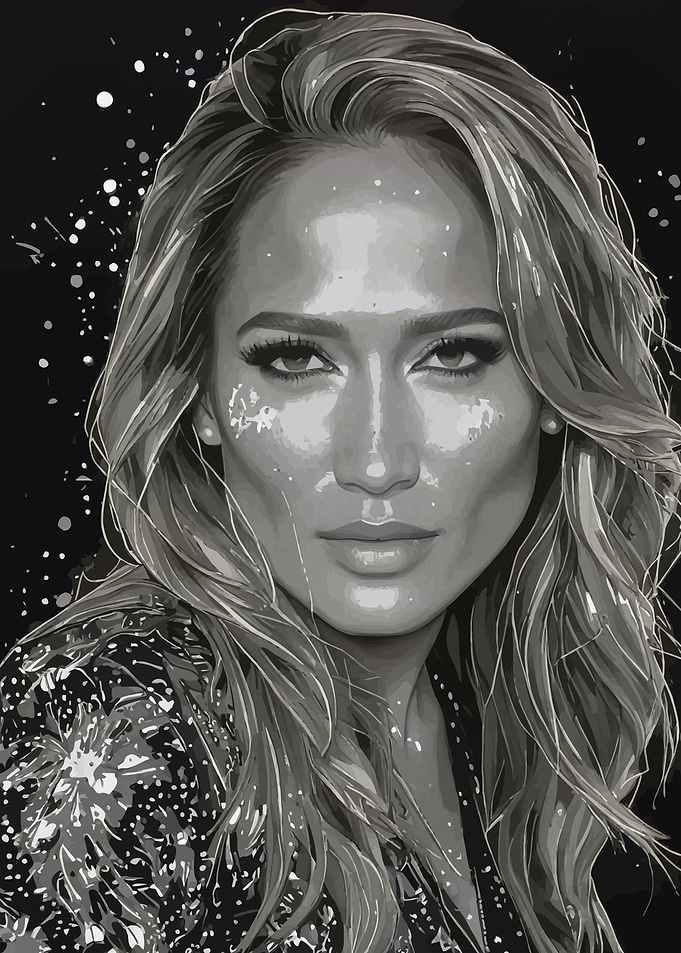 Jennifer Lopez Portrait