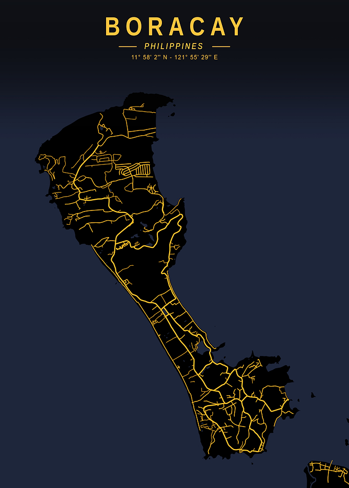 Boracay Island Map