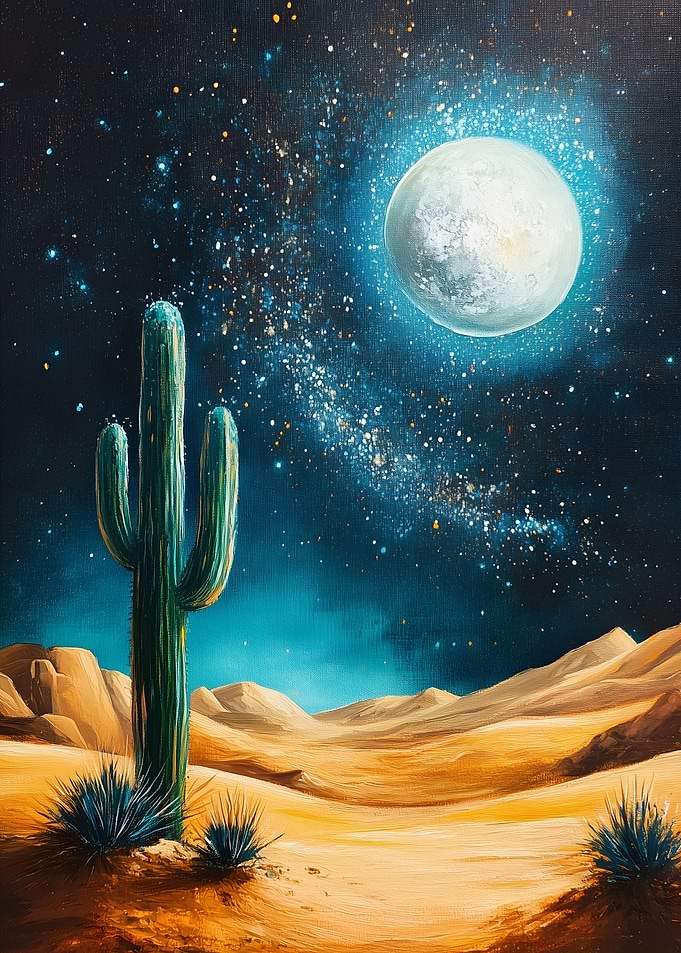 Desert Night Sky