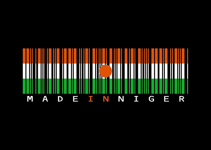 Niger Barcode Flag
