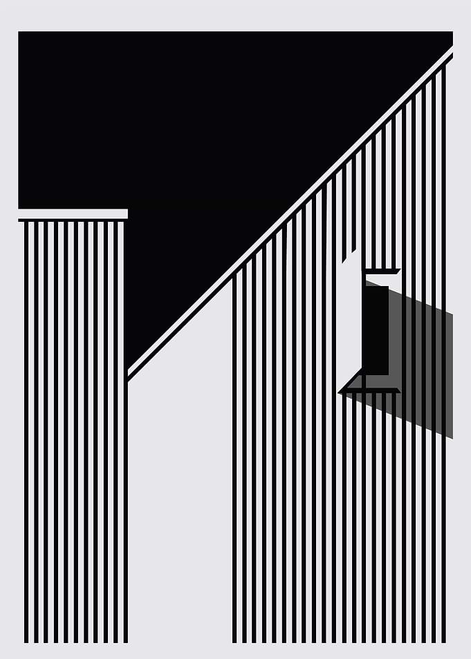 Minimalist Architecture Illustration