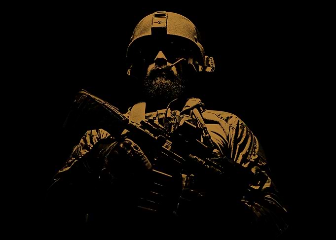 Military Soldier Silhouette