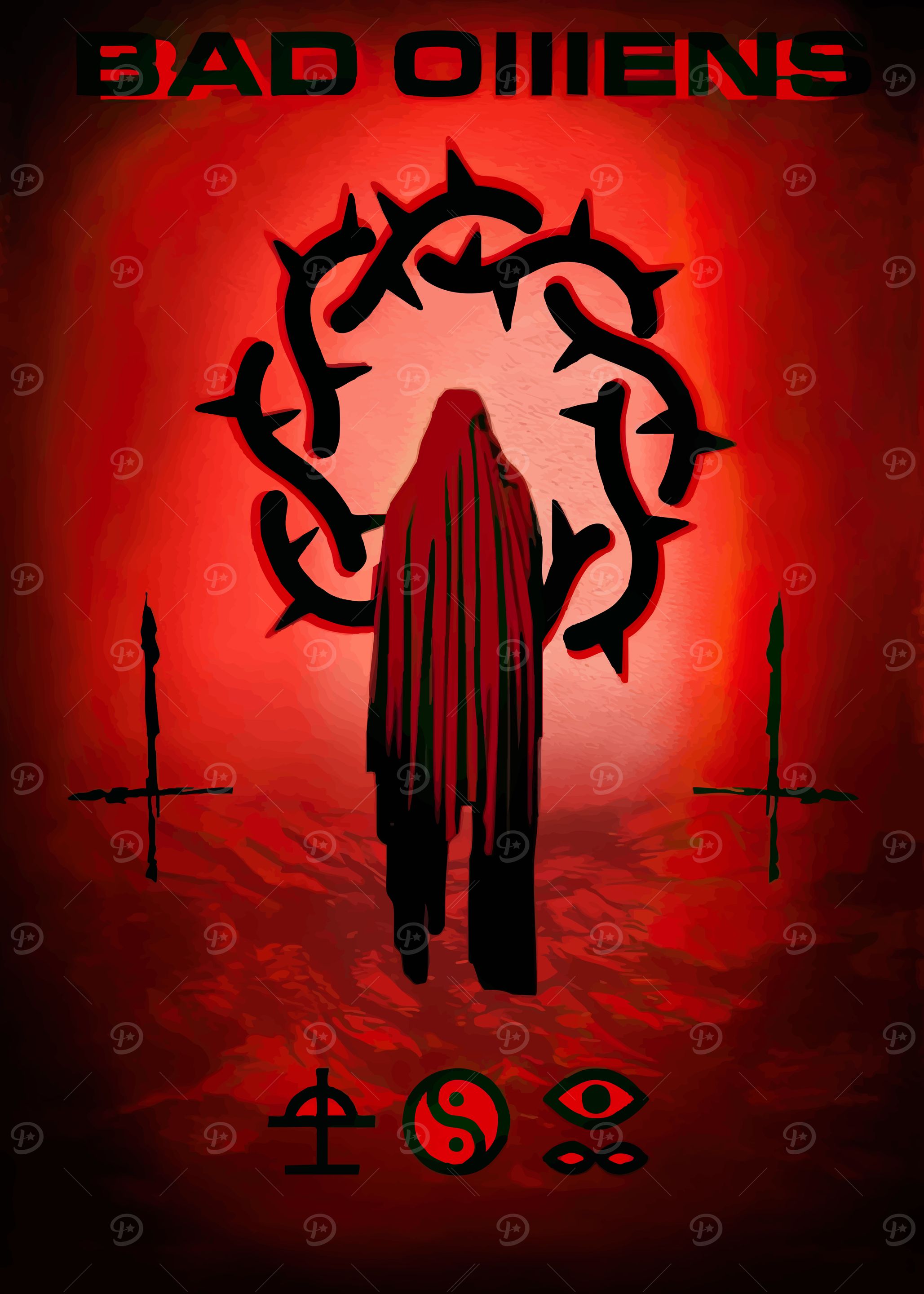 Bad Omens - Red Artwork