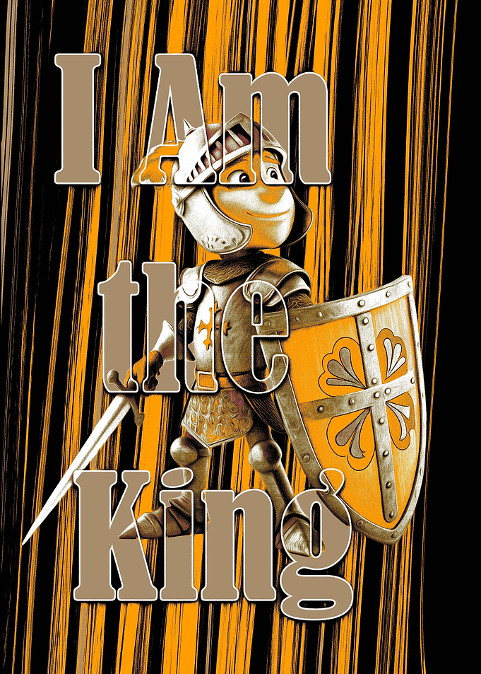 Knight King Poster