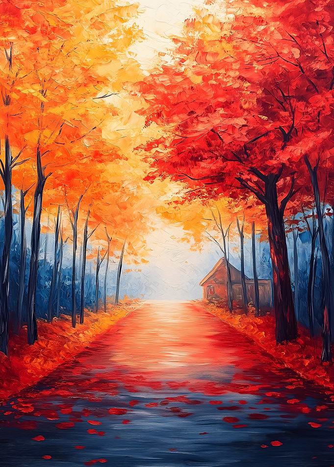 Autumn Forest Path