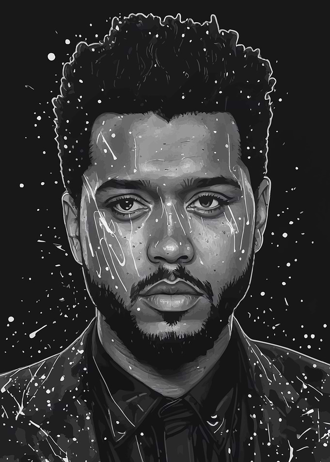 The Weeknd Portrait