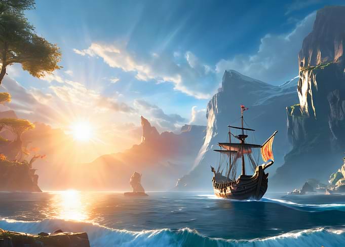 Sailing into the Sunset