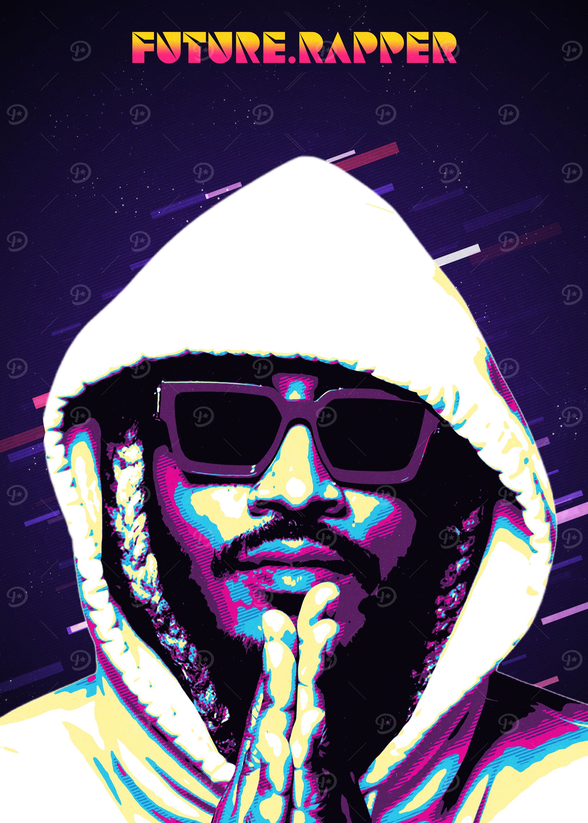 Future Rapper Portrait