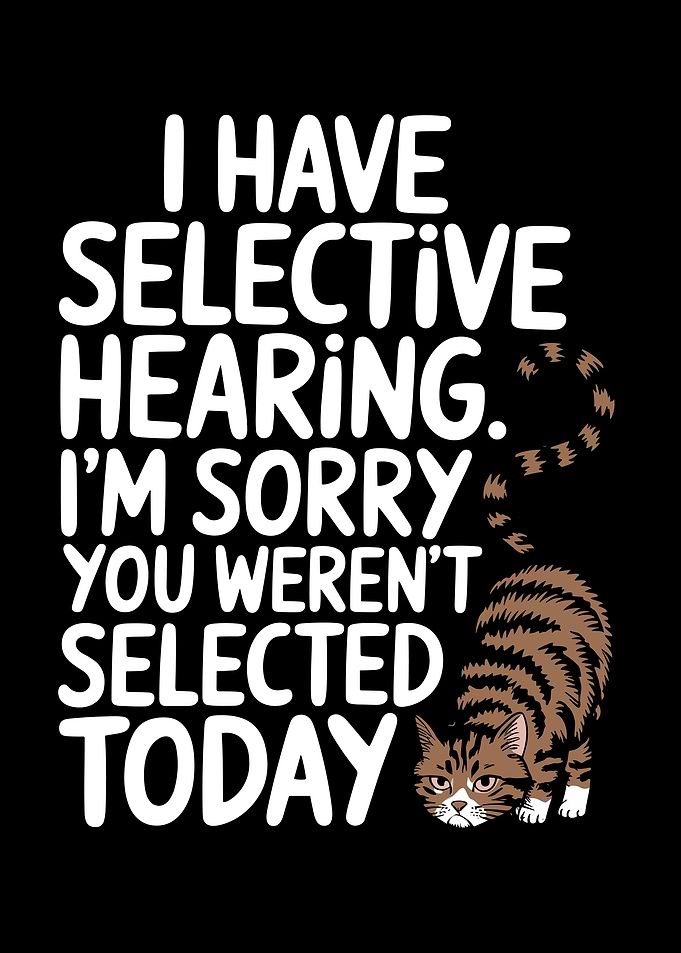 Cat Selective Hearing