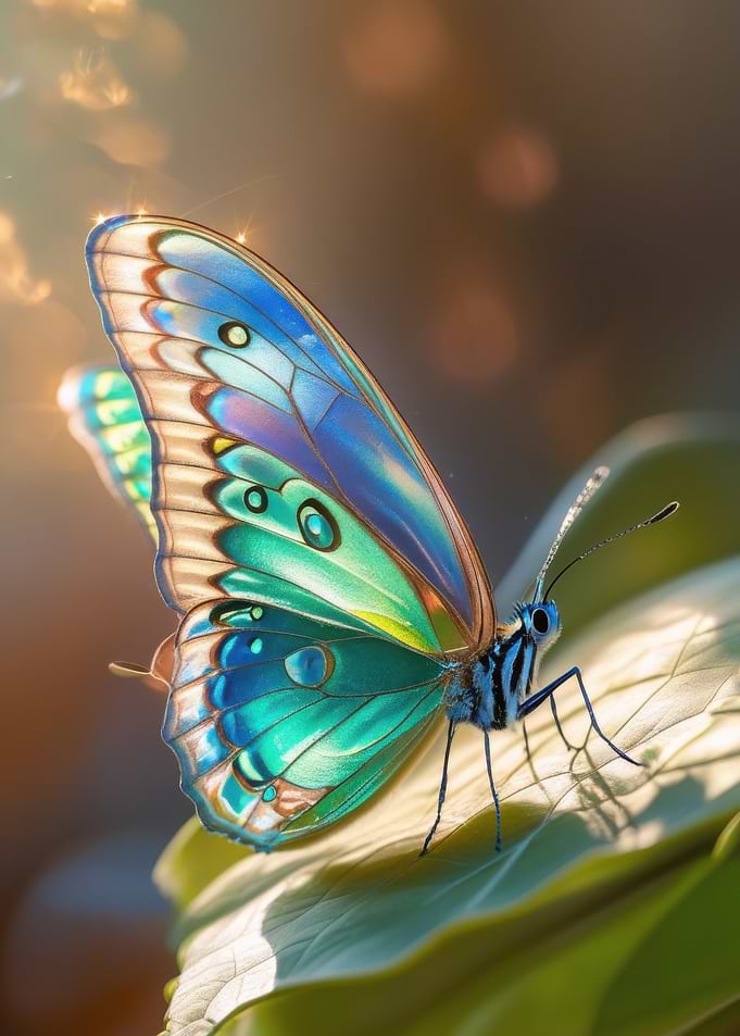 Iridescent Butterfly