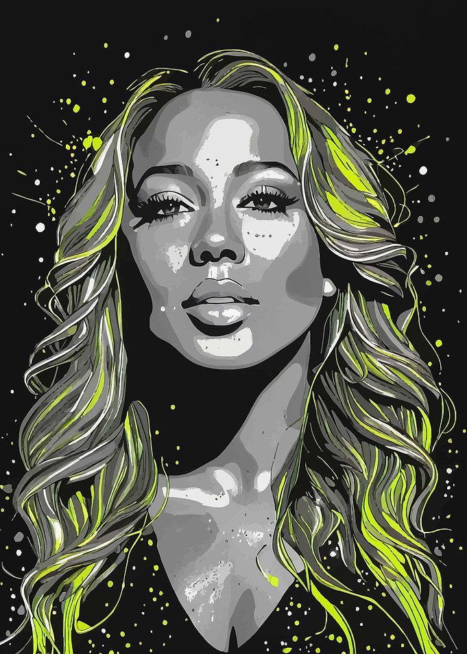 Mariah Carey Portrait