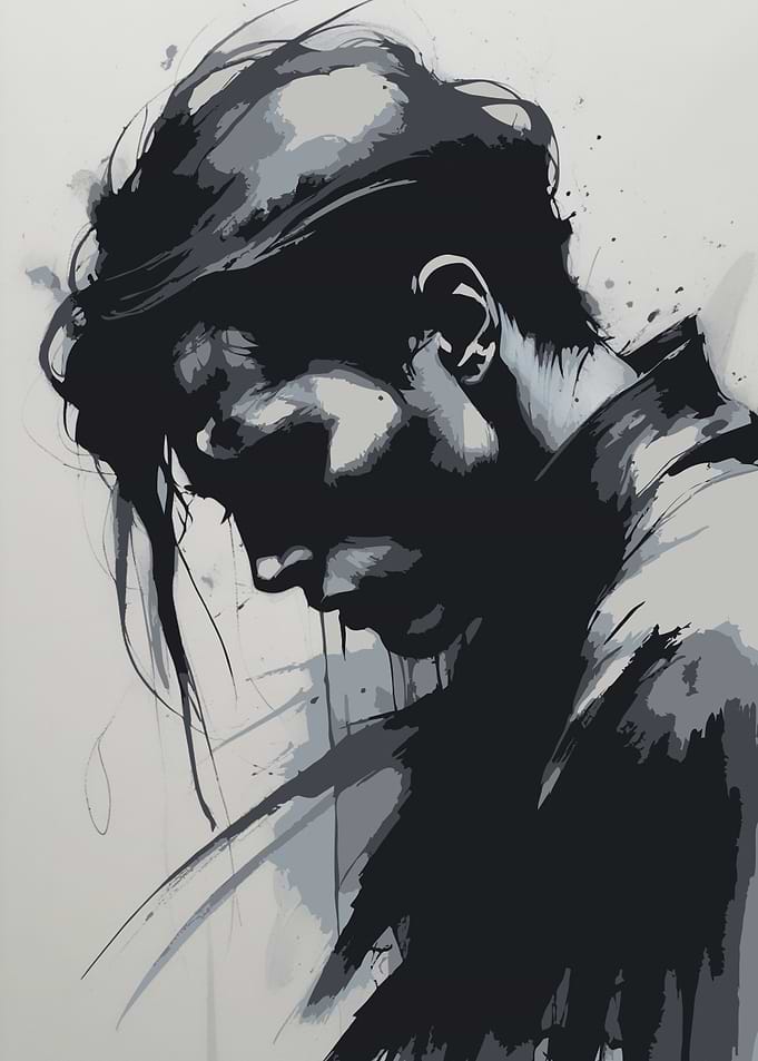 Melancholy Figure