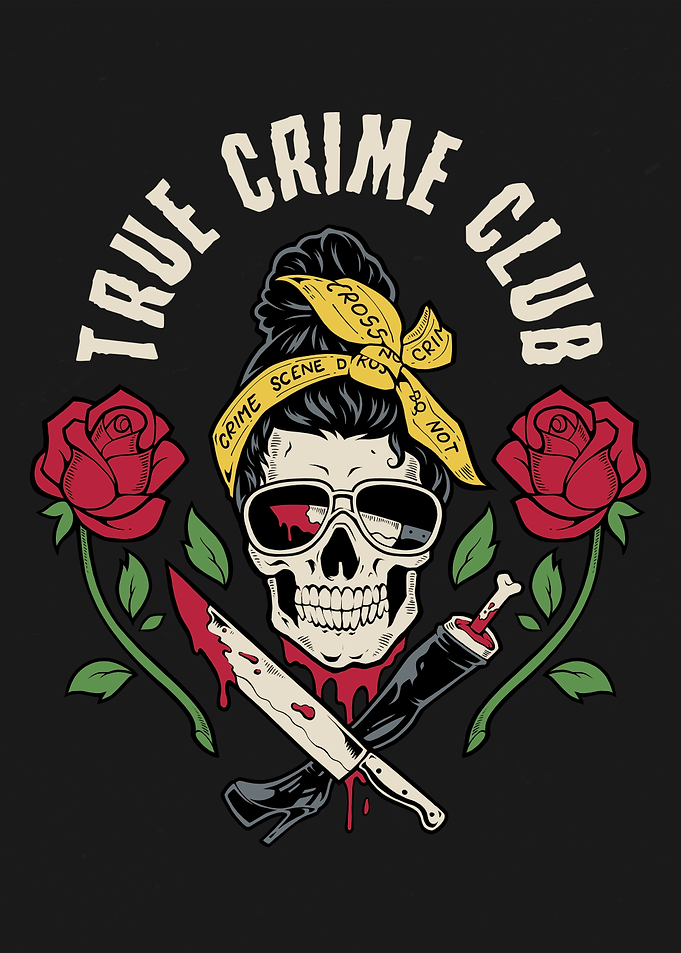 True Crime Club Skull
