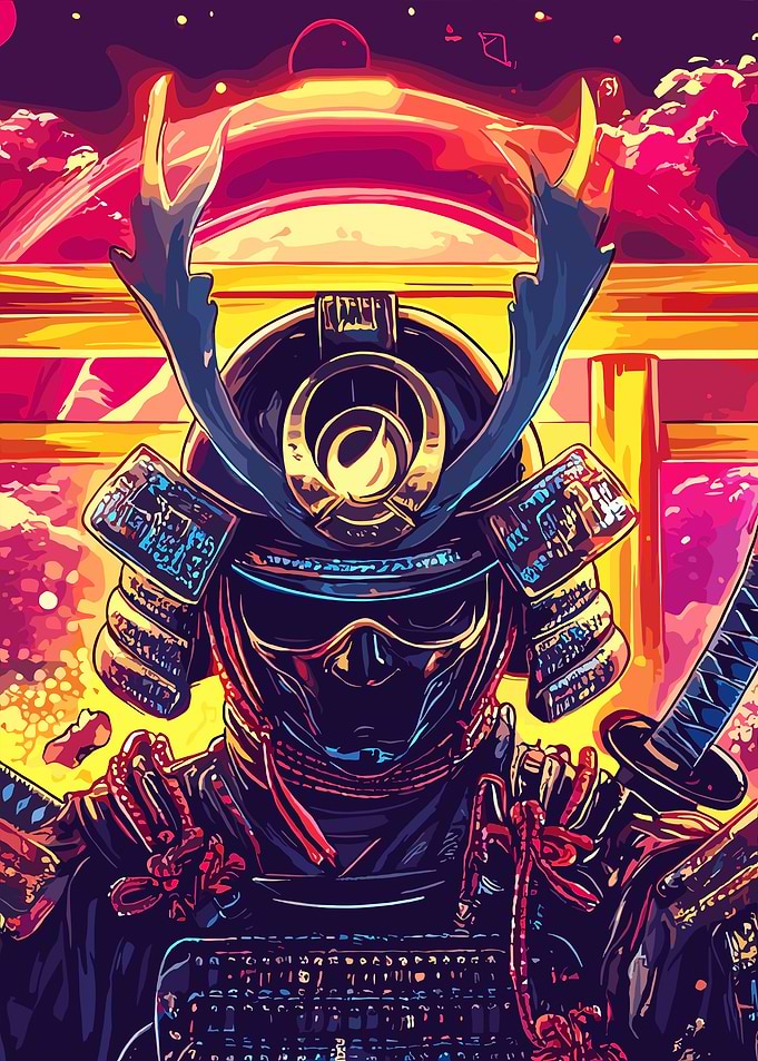 Samurai Warrior Art