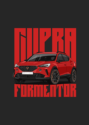 Cupra Formentor VZ5 red