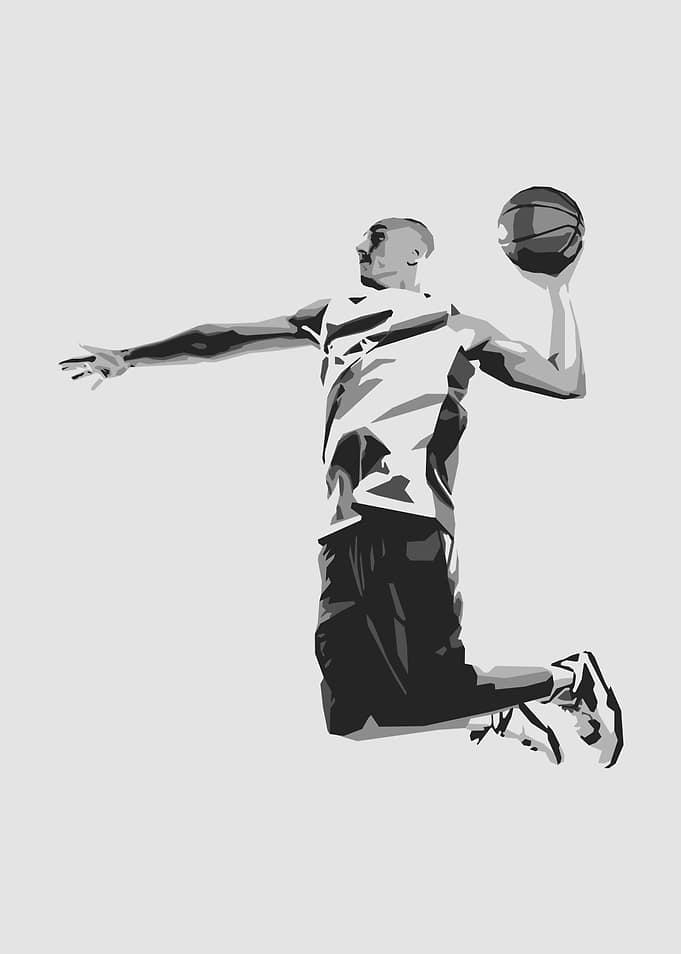 Basketball Player Silhouette