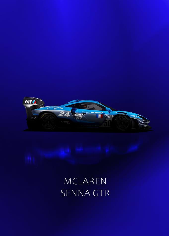 McLaren Senna GTR Race Car