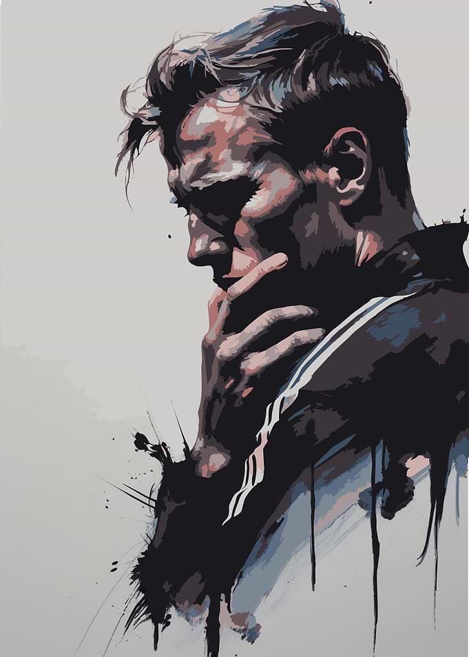 Man in Thought