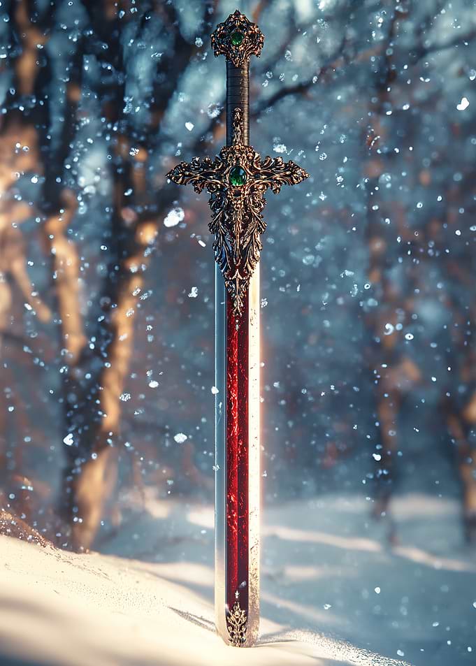 Sword in Snow