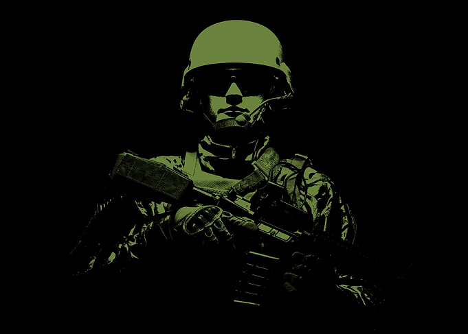 Military Soldier Silhouette