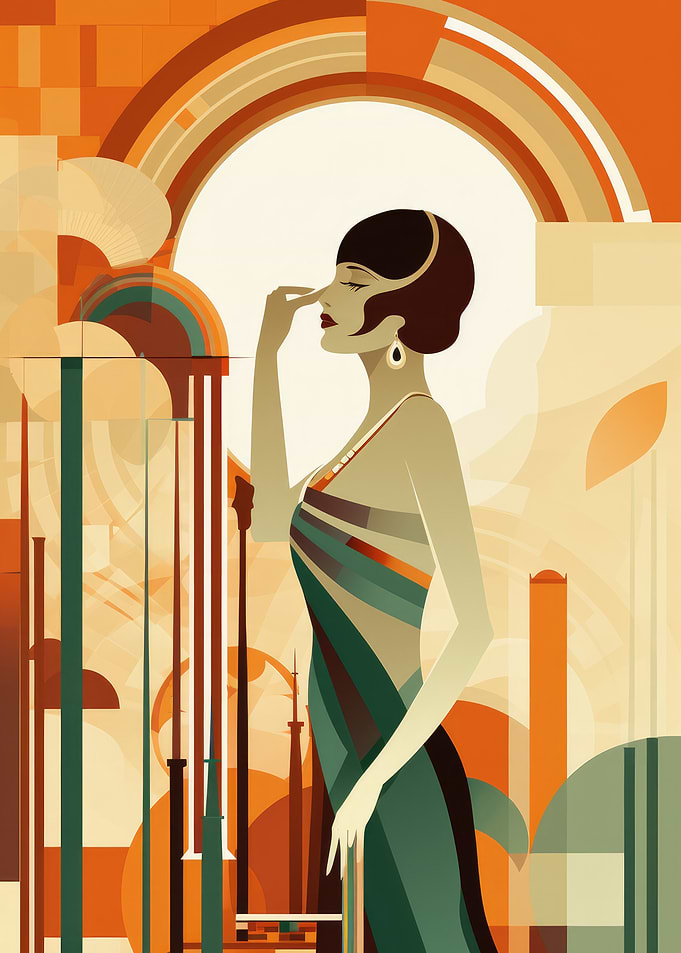 Art Deco Woman