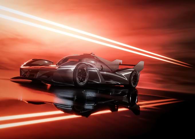 Futuristic Race Car