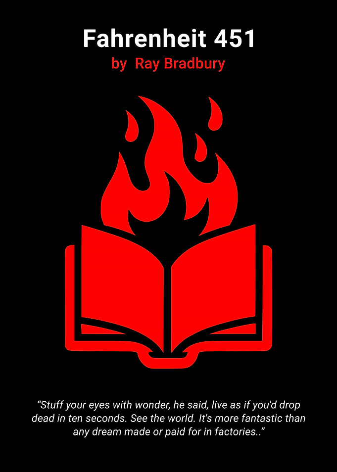 Fahrenheit 451 Book Cover