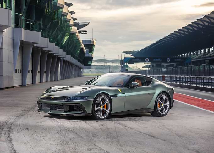 Ferrari Green Coupe