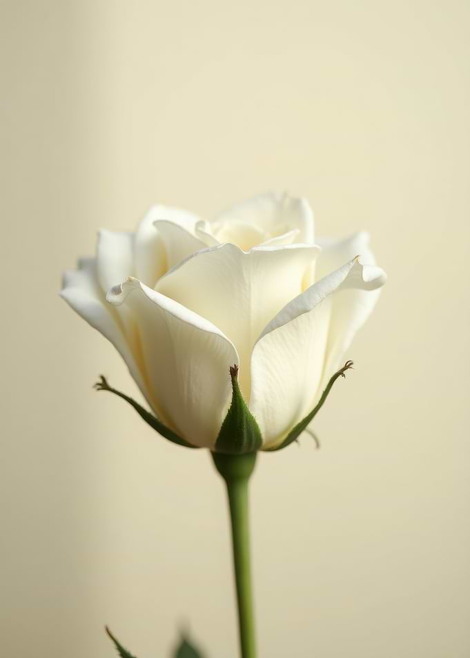 Single White Rose