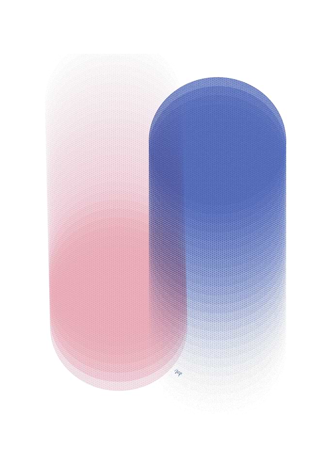 Retro Bauhaus Ovals
