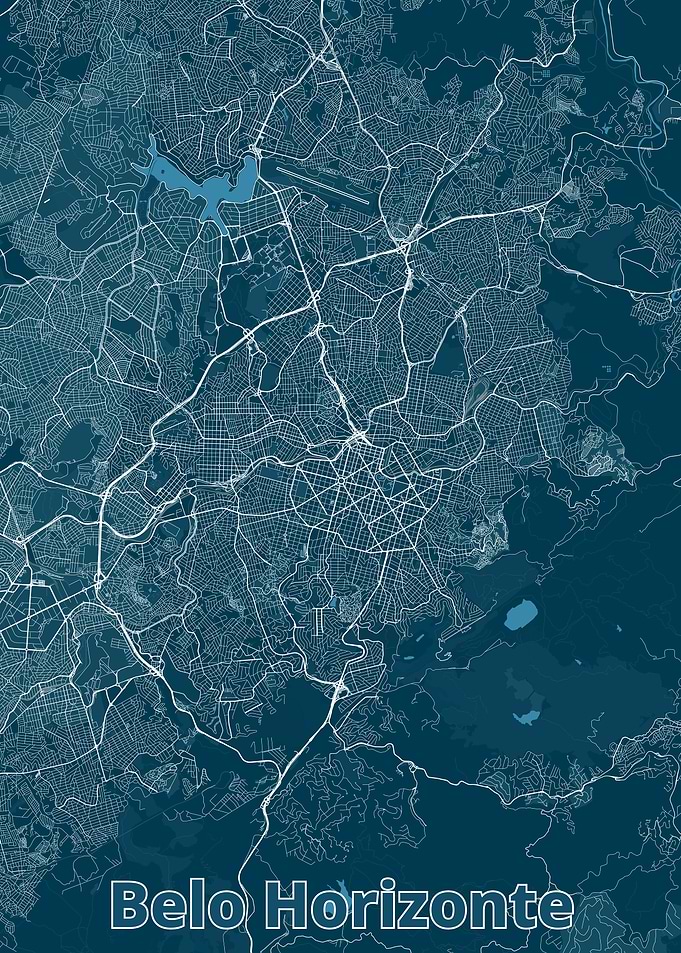 Belo Horizonte City Map