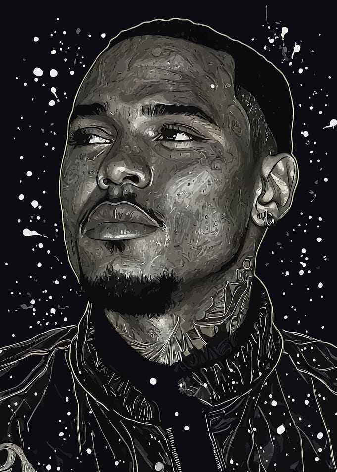 Chris Brown Portrait