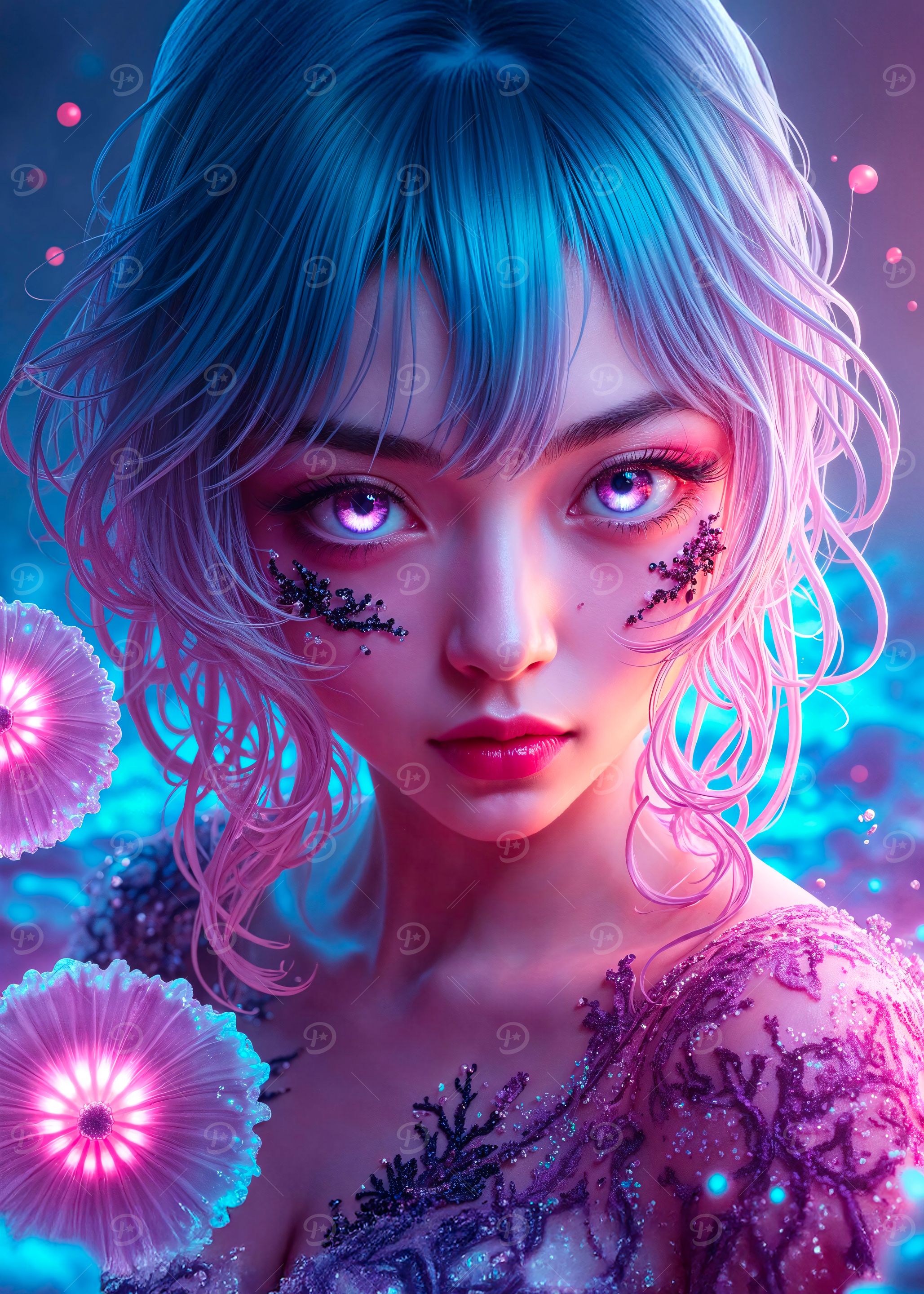 Cyberpunk Anime Girl