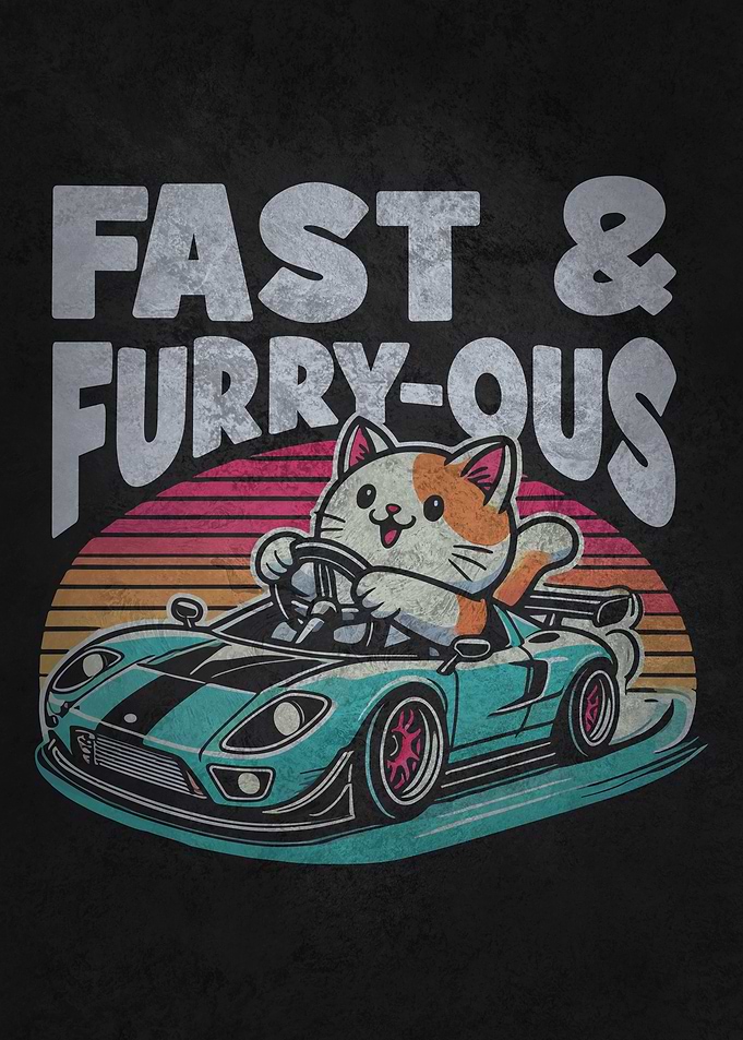 Fast & Furry-ous Cat Car Racer
