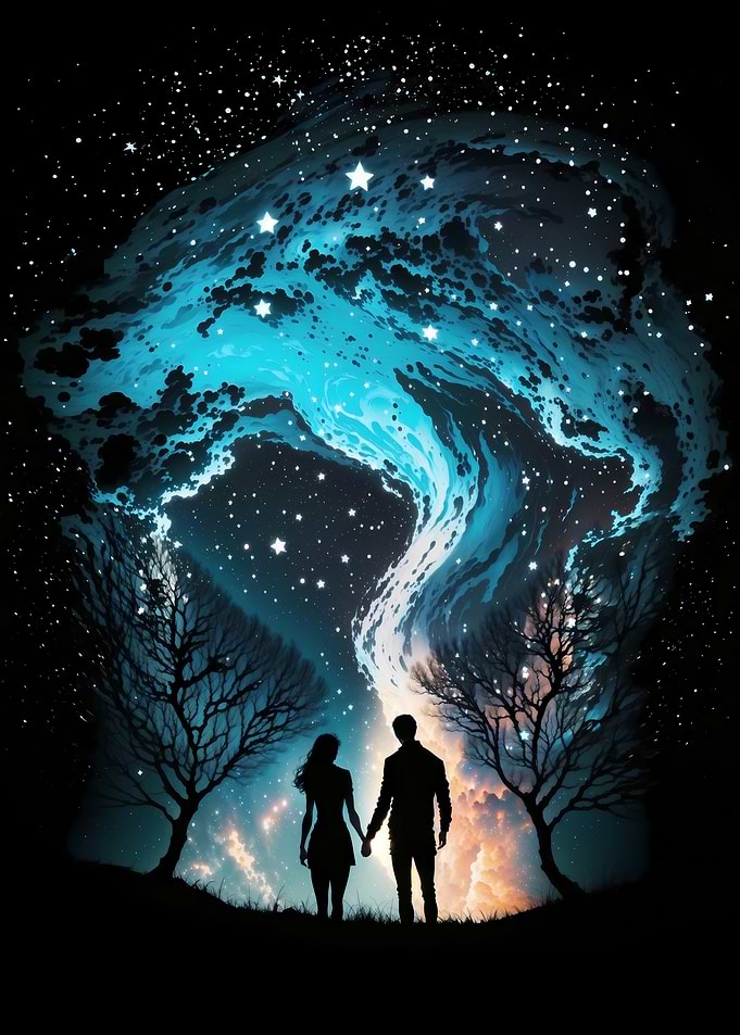 Starry Night Couple