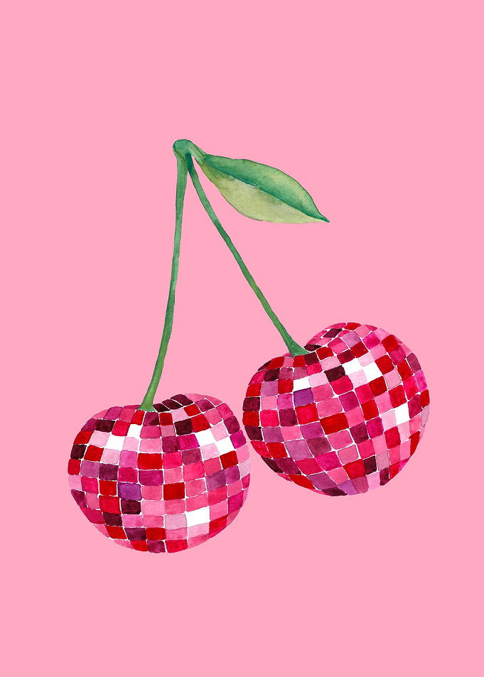 Disco Ball Cherries