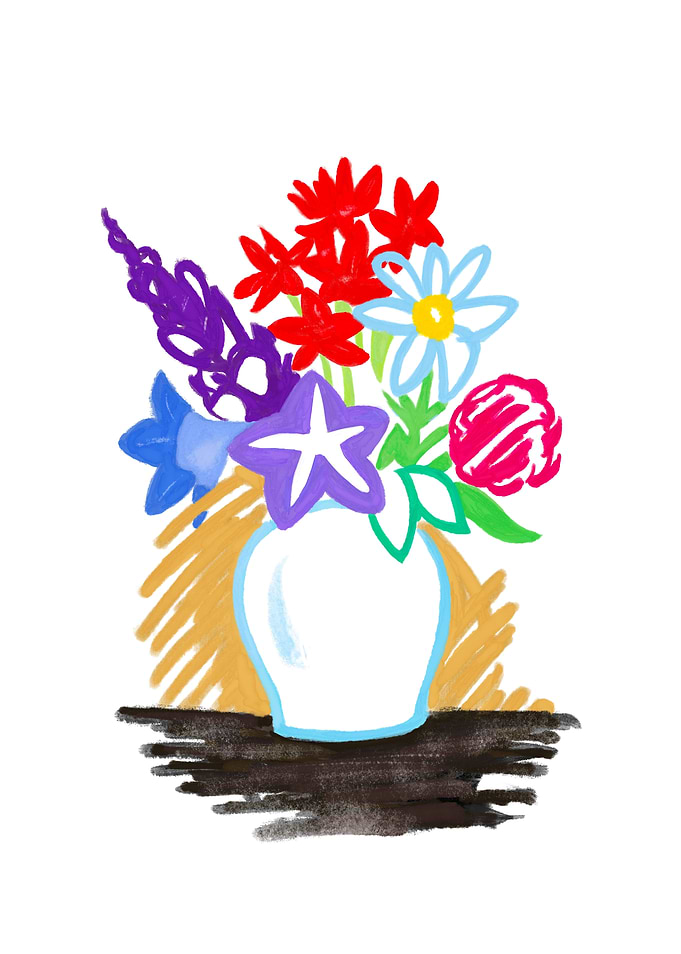 Study for Mixed Bouquet