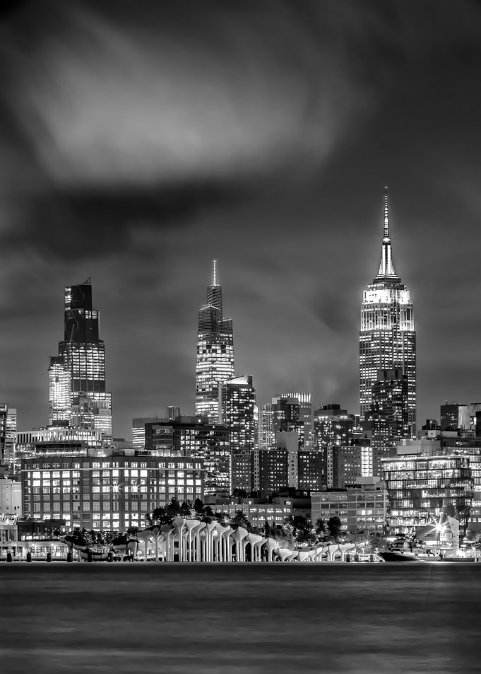 Manhattan Skyline with Little Island