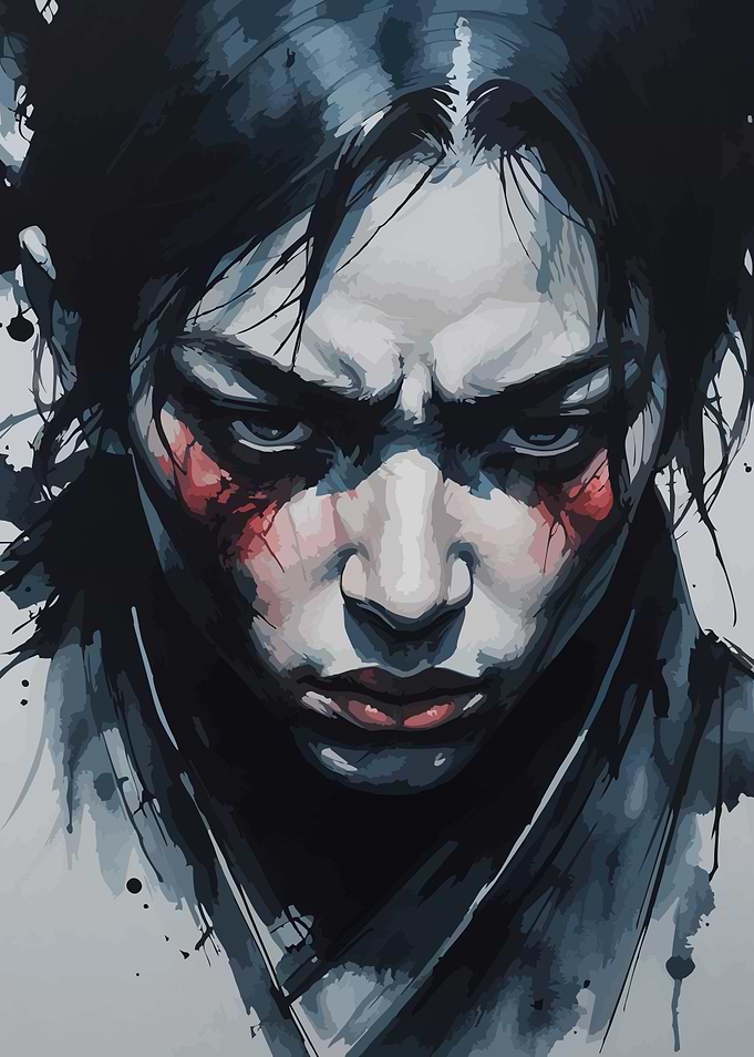 Warrior Woman Portrait