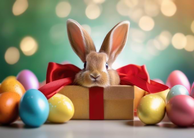Easter Bunny Gift Box