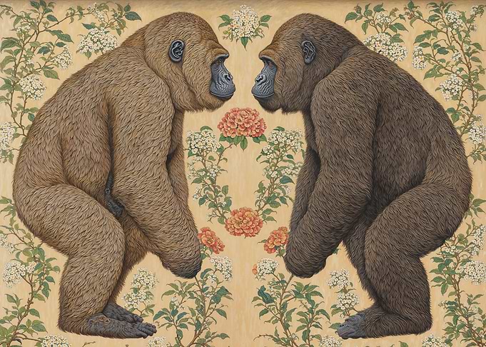 William Morris Gorilla Botanical