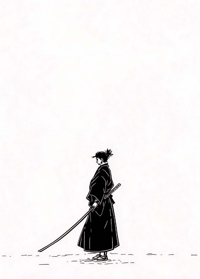 Samurai in Black